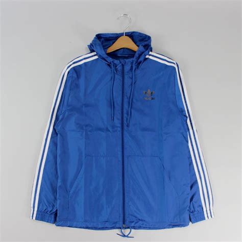 jaqueta adidas originals itasca c capuz azul